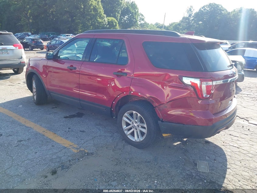 Vin: 1fm5k7b85hgd95660, lot: 45762457, ford explorer 20173