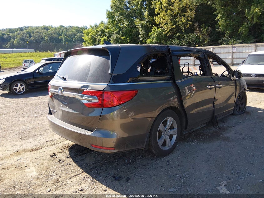 Vin: 5fnrl6h74kb093709, lot: 45762478, honda odyssey ex-l 20194