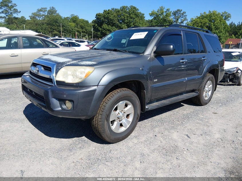 2007 TOYOTA 4RUNNER SPORT UTILITY VEHICLE 4.0L V-6 DOHC, VVT, 236HP