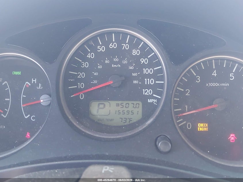2007 Subaru Forester 2.5X VIN: JF1SG65667H731232 Lot: 45264678