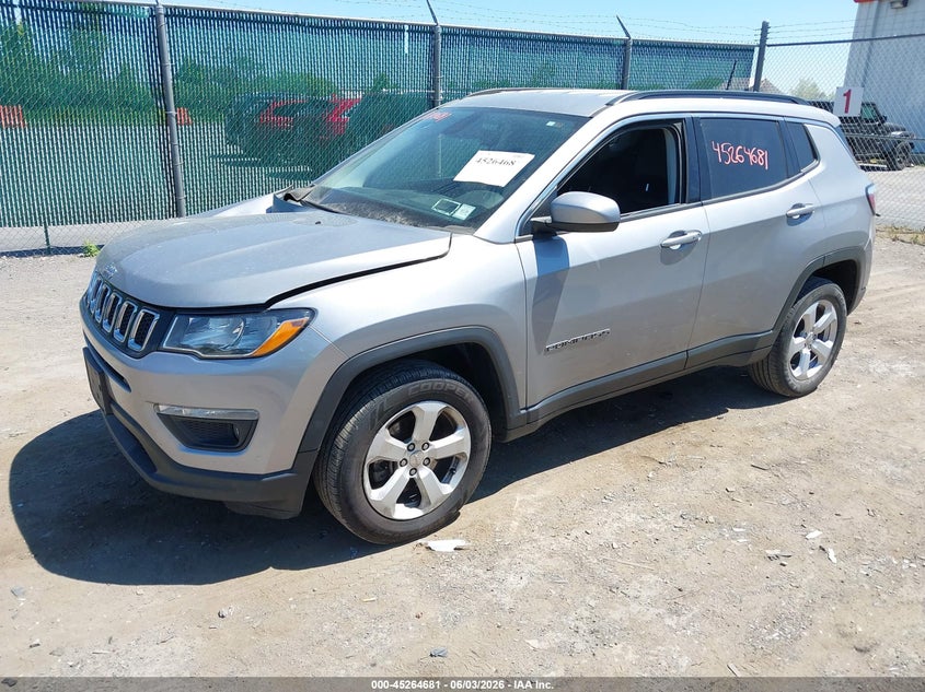 2018 Jeep Compass Latitude 4X4 VIN: 3C4NJDBB4JT270961 Lot: 45264681
