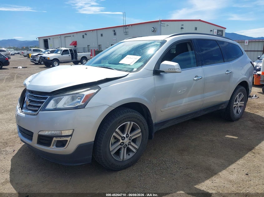 Vin: 1gnkvgkd9hj272689, lot: 45762530, chevrolet traverse 1lt 20172