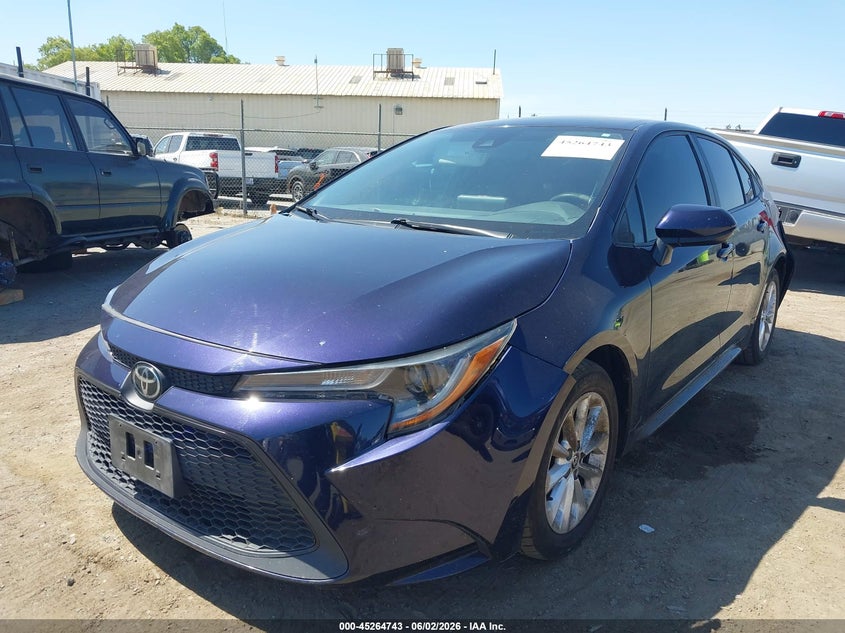 2022 Toyota Corolla Le 5YFVPMAE6NP315188 photo 1
