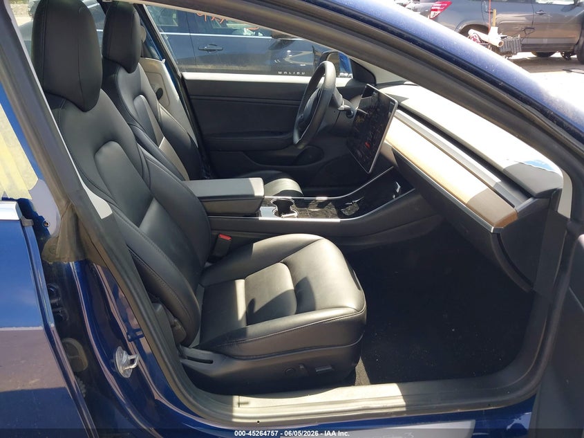 2019 Tesla Model 3 Long Range/Performance blue Lot 111045264757 Vin 5YJ3E1EB8KF497561