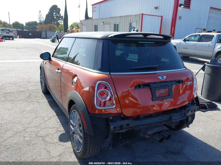 Vin: wmwsv3c53dt392847, lot: 45762581, mini hardtop cooper s 20133