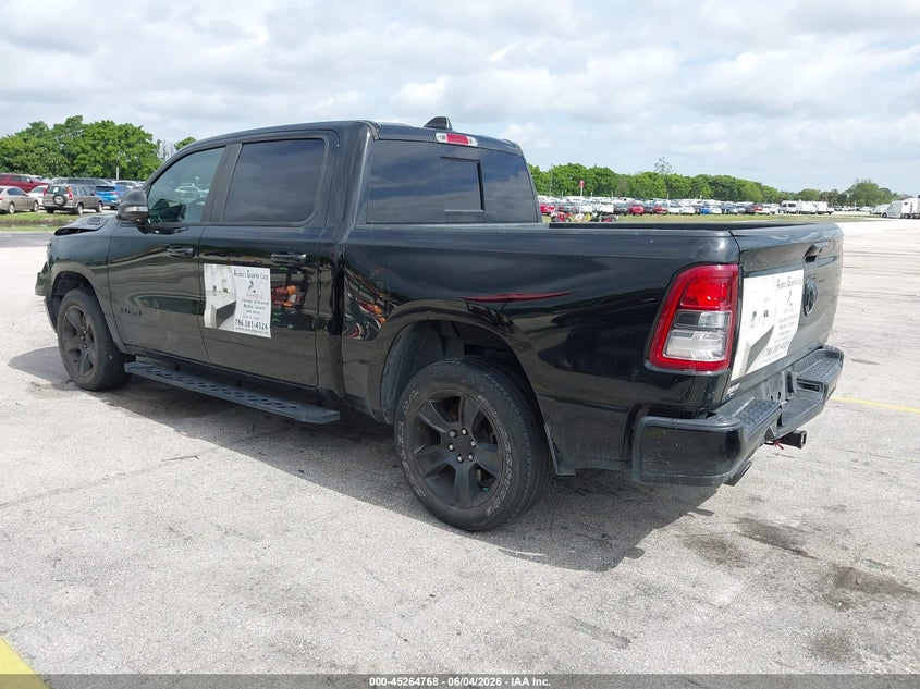 Vin: 1c6rreft5nn247625, lot: 45762588, ram 1500 big horn  4x2 5'7 box 20223