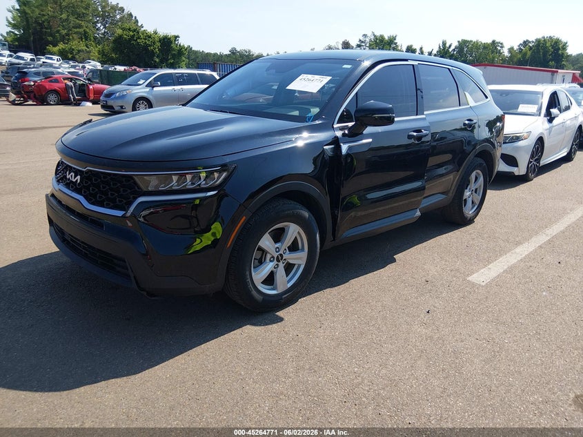 Vin: 5xyrg4lc1pg190394, lot: 45762592, kia sorento lx 20232