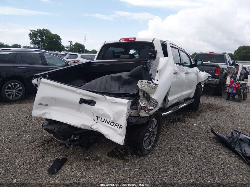 Vin: 5tfay5f17kx796489, lot: 45762612, toyota tundra platinum 5.7l v8 20194