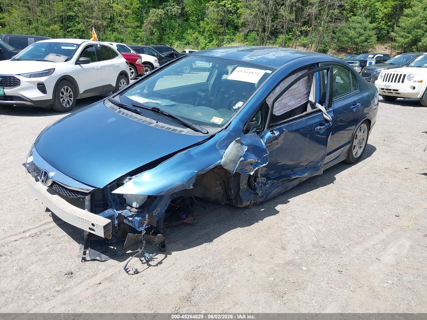2010 Honda Civic Lx 2HGFA1F51AH576811 photo 1