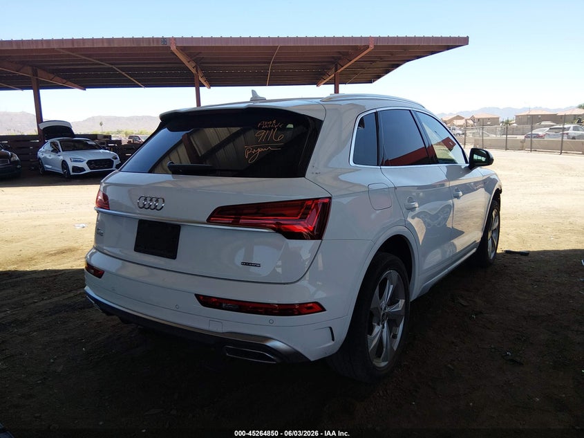Vin: wa1eaafy0n2013892, lot: 45762670, audi q5 premium plus 45 tfsi s line quattro s tronic 20224