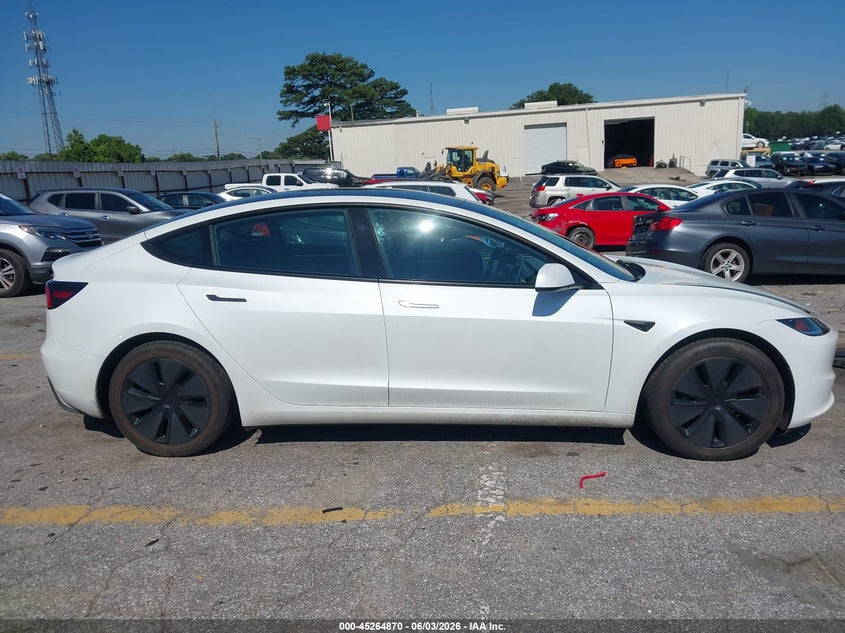 2025 Tesla Model 3 Long Range Rear-Wheel Drive/Standard Rear-Wheel Drive VIN: 5YJ3E1EA9SF032293 Lot: 45264870