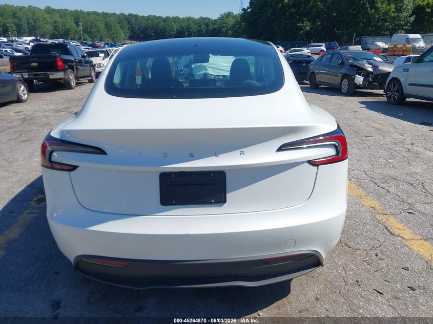 2025 Tesla Model 3 Long Range Rear-Wheel Drive/Standard Rear-Wheel Drive VIN: 5YJ3E1EA9SF032293 Lot: 45264870
