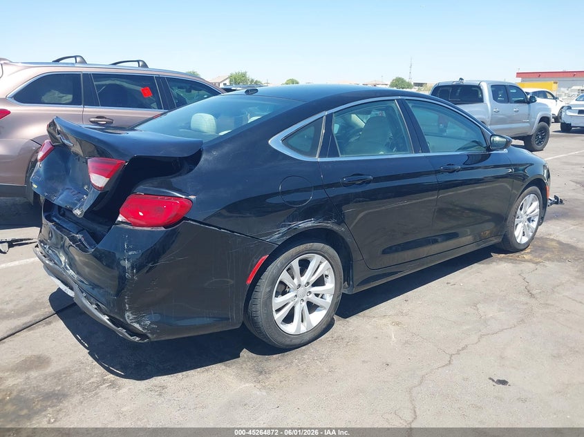 Vin: 1c3cccab7fn669551, lot: 45762692, chrysler 200 limited 20154