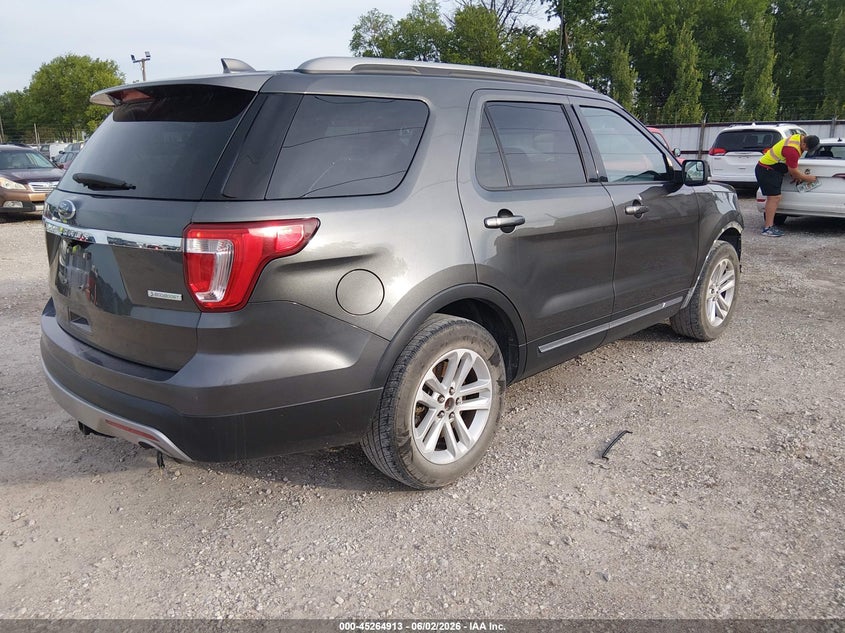 Vin: 1fm5k7dh5ggd27483, lot: 45762733, ford explorer xlt 20164