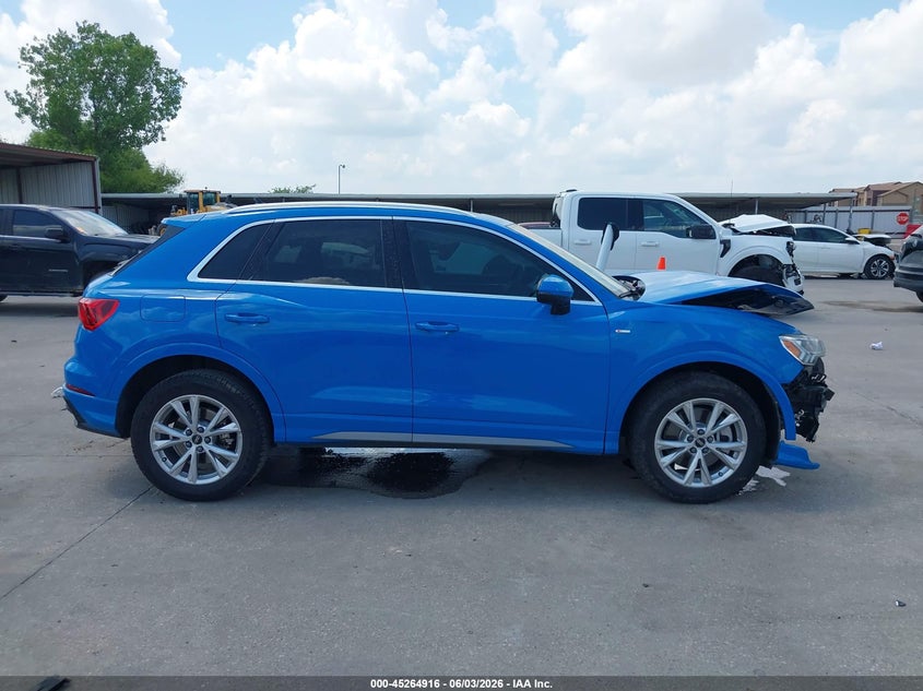 2022 Audi Q3 Premium Plus 45 Tfsi S Line Quattro Tiptronic VIN: WA1EECF30N1149305 Lot: 45264916