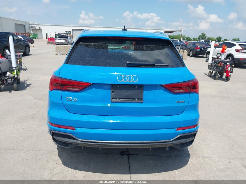2022 Audi Q3 Premium Plus 45 Tfsi S Line Quattro Tiptronic VIN: WA1EECF30N1149305 Lot: 45264916