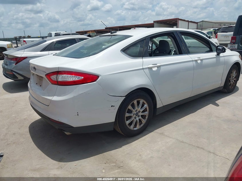 Vin: 3fa6p0g79fr163933, lot: 45762737, ford fusion s 20154