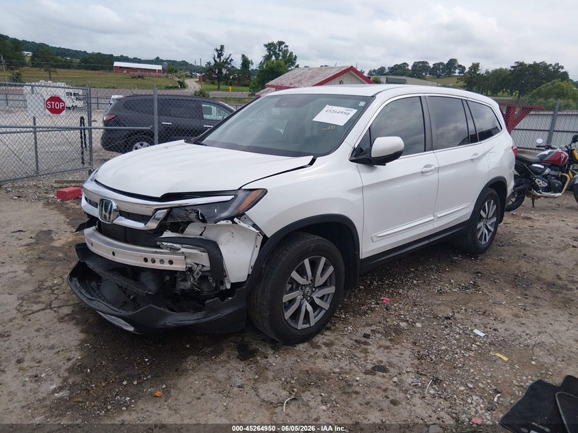 Vin: 5fnyf5h53nb005409, lot: 45762770, honda pilot 2wd ex-l 20222