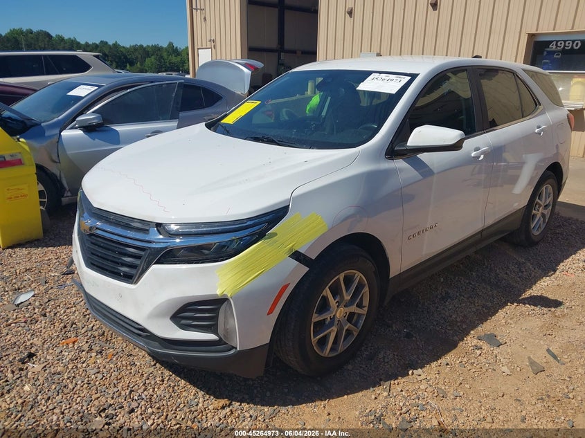 Vin: 3gnaxkev9nl299361, lot: 45762793, chevrolet equinox fwd lt 20222
