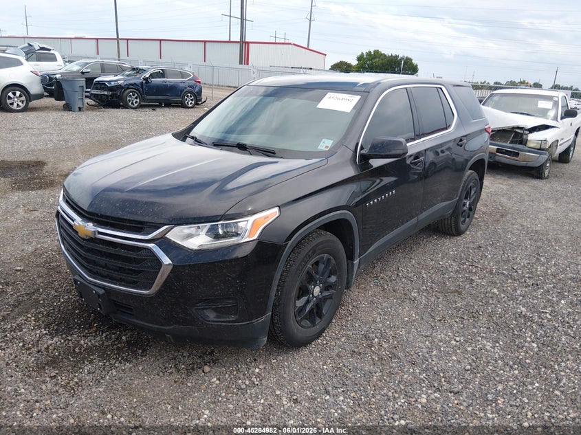 2019 Chevrolet Traverse Ls 1GNERFKW2KJ154049 photo 1
