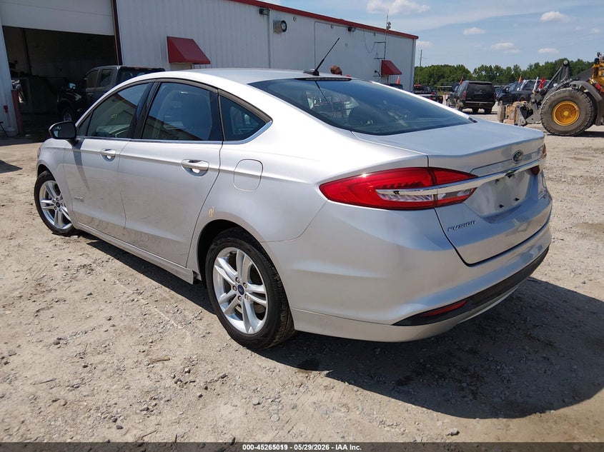 Vin: 3fa6p0uu1jr278819, lot: 45762838, ford fusion hybrid s 20183