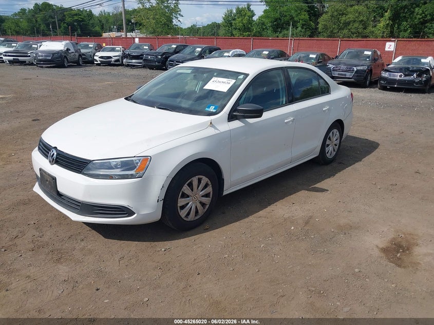 2014 Volkswagen Jetta 2.0l S 3VW1K7AJ4EM372716 photo 1