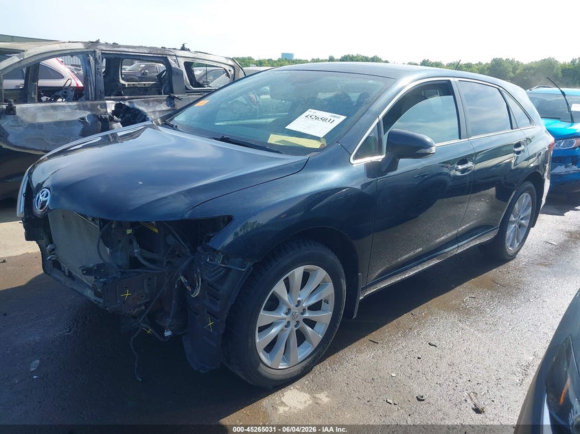 Vin: 4t3za3bb2du074459, lot: 45762851, toyota venza xle 20132