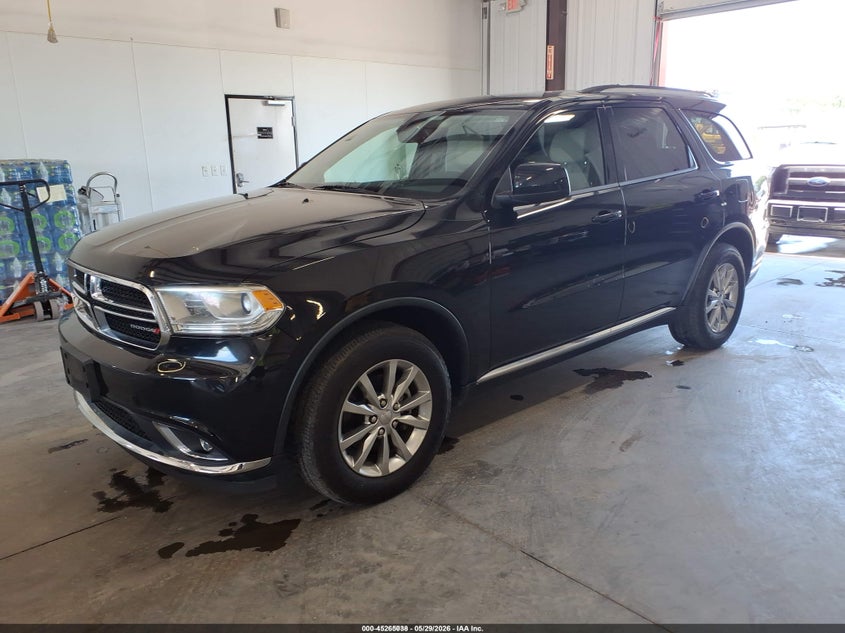 Vin: 1c4rdjag9gc455712, lot: 45762858, dodge durango sxt 20162