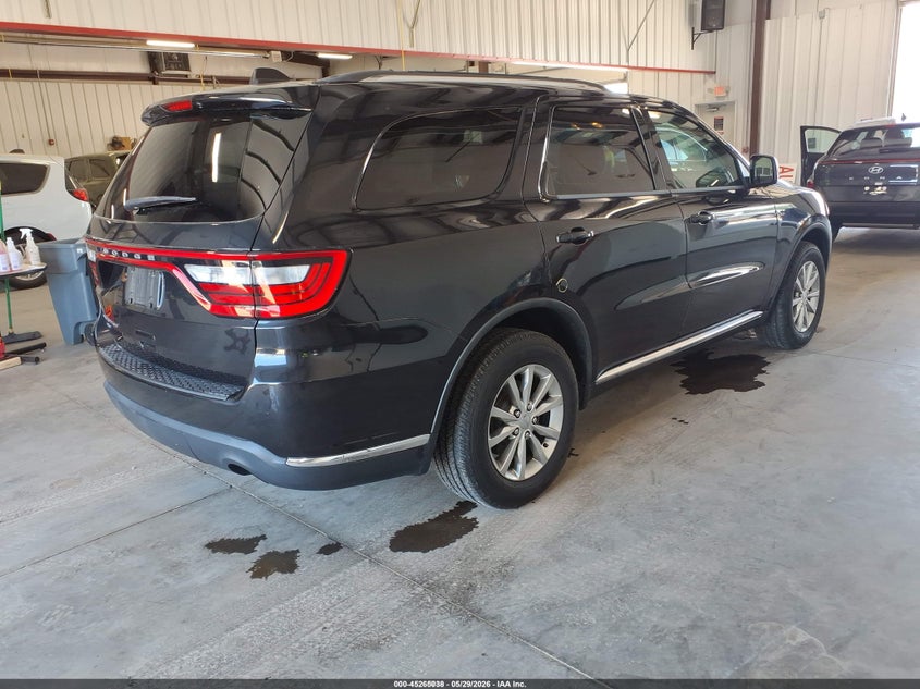 Vin: 1c4rdjag9gc455712, lot: 45762858, dodge durango sxt 20164