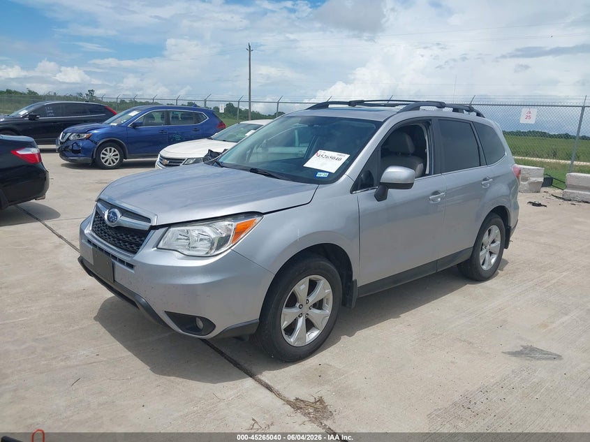 Vin: jf2sjahcxgh510914, lot: 45762860, subaru forester 2.5i limited 20162