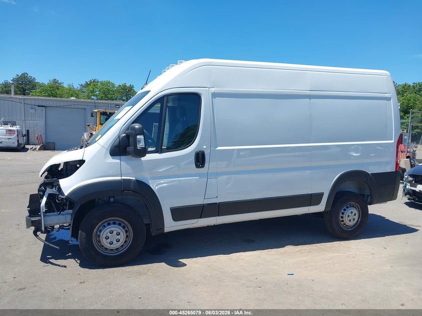 2026 Ram Promaster 1500 Tradesman High Roof 136 Wb W/Pass Seat VIN: 3C6LRVBG0TE159369 Lot: 45265079