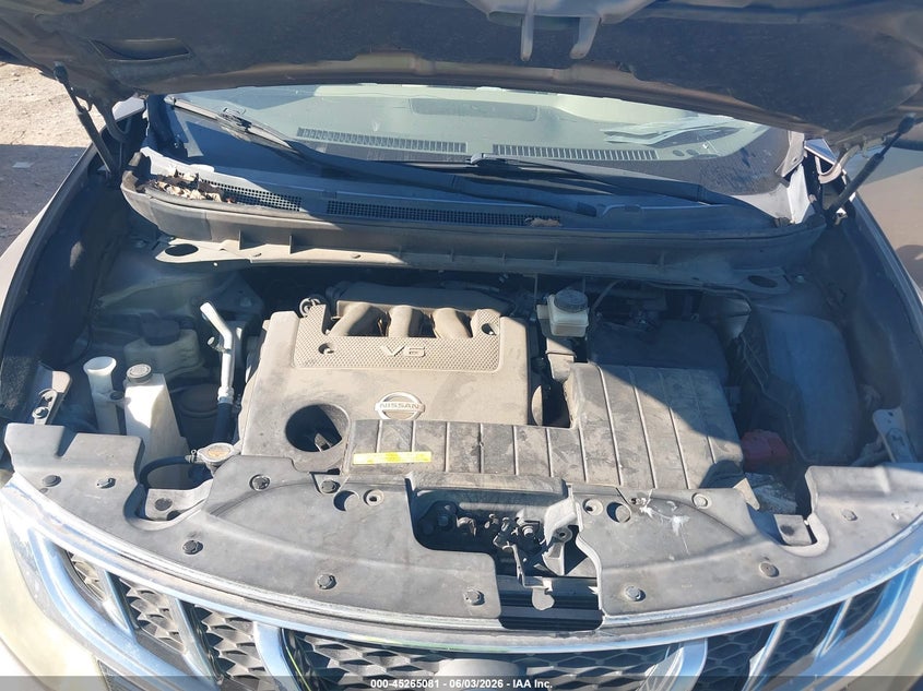 2013 Nissan Murano S VIN: JN8AZ1MU6DW211904 Lot: 45265081