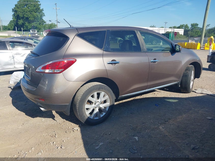 Vin: jn8az1mu6dw211904, lot: 45762901, nissan murano s 20134