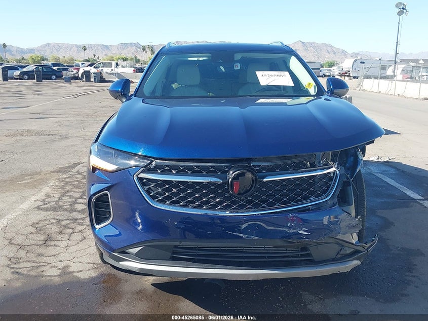 2022 Buick Envision Fwd Avenir VIN: LRBFZRR47ND011179 Lot: 45265085