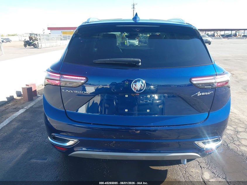 2022 Buick Envision Fwd Avenir VIN: LRBFZRR47ND011179 Lot: 45265085