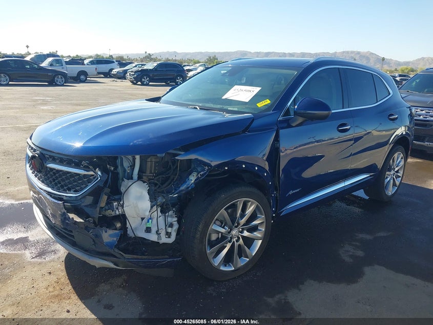 VIN: LRBFZRR47ND011179 2022 BUICK ENVISION FWD AVENIR