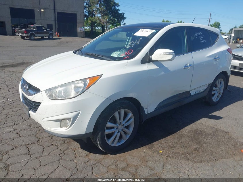 Vin: km8ju3ac7au064870, lot: 45762938, hyundai tucson limited 20102