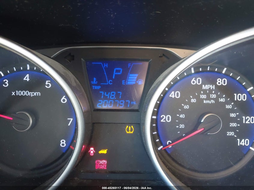 2010 Hyundai Tucson Limited VIN: KM8JU3AC7AU064870 Lot: 45265117