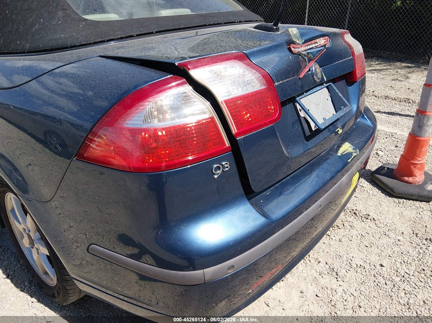 2007 Saab 9-3 2.0T VIN: YS3FD79Y276003224 Lot: 45265124