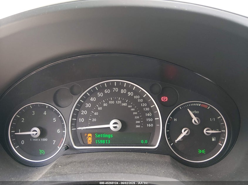 2007 Saab 9-3 2.0T VIN: YS3FD79Y276003224 Lot: 45265124