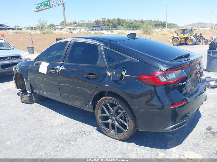 2025 HONDA CIVIC SEDAN auction photo 3