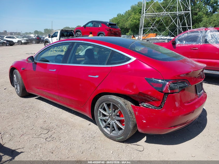 Vin: 5yj3e1eb0kf237669, lot: 45762960, tesla model 3 long range/performance 20193