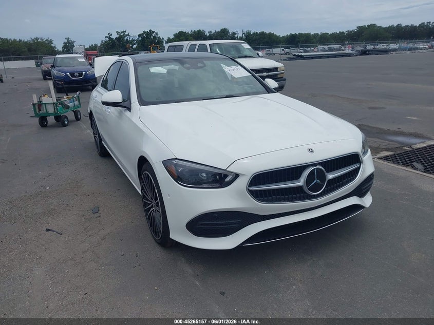 2026 MERCEDES-BENZ C-KLASSE SEDAN 2.0L I-4 DI, DOHC, VVT, TURBO, 255HP