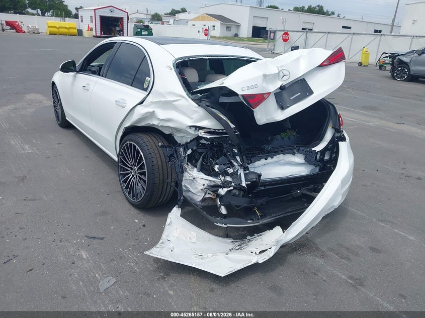 2026 Mercedes-Benz C 300 VIN: W1KAF4GBXTR313869 Lot: 45265157