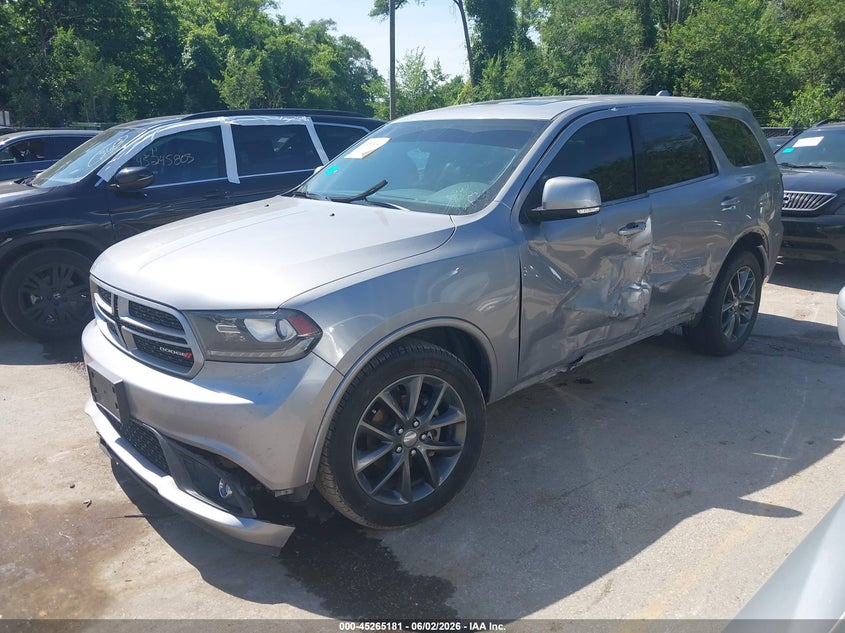 Vin: 1c4rdjdg5jc415047, lot: 45763001, dodge durango gt 20182