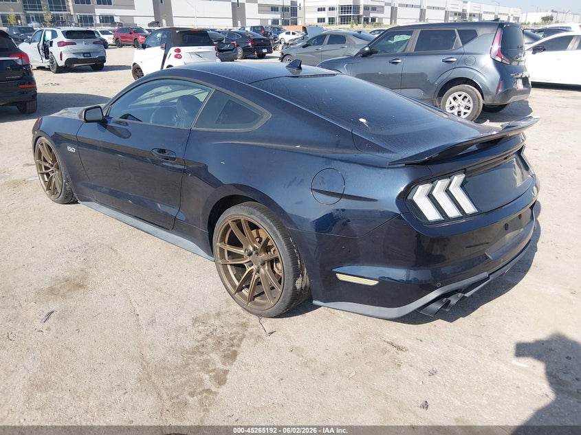 Vin: 1fa6p8cfxm5122366, lot: 45763012, ford mustang gt premium fastback 20213