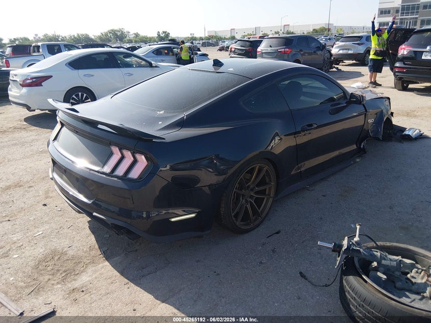 Vin: 1fa6p8cfxm5122366, lot: 45763012, ford mustang gt premium fastback 20214