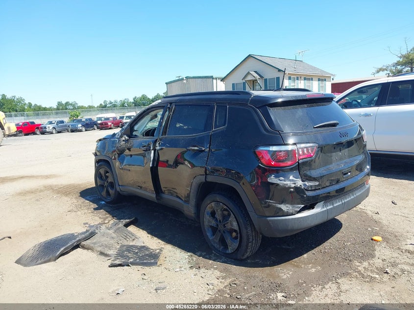 Vin: 3c4njcbb3jt438583, lot: 45763040, jeep compass altitude fwd 20183