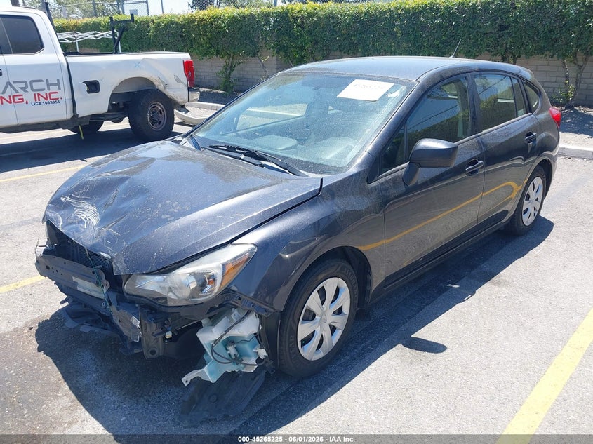 Vin: jf1gpaa66f8328574, lot: 45763045, subaru impreza 2.0i 20152