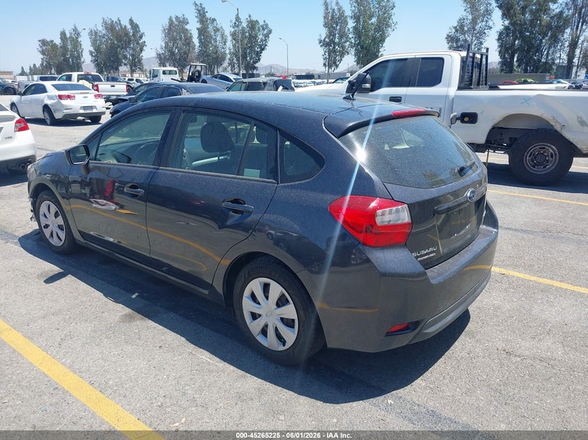 Vin: jf1gpaa66f8328574, lot: 45763045, subaru impreza 2.0i 20153